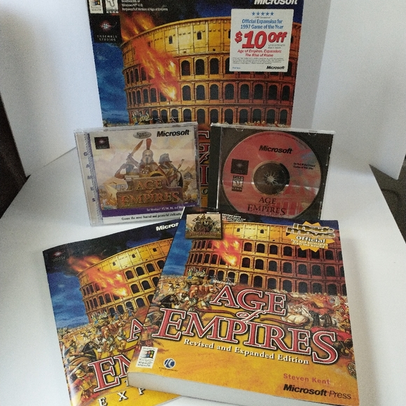 Age of Empires + Rise Of Rome Expansion Big Box PC - Picture 7 of 11